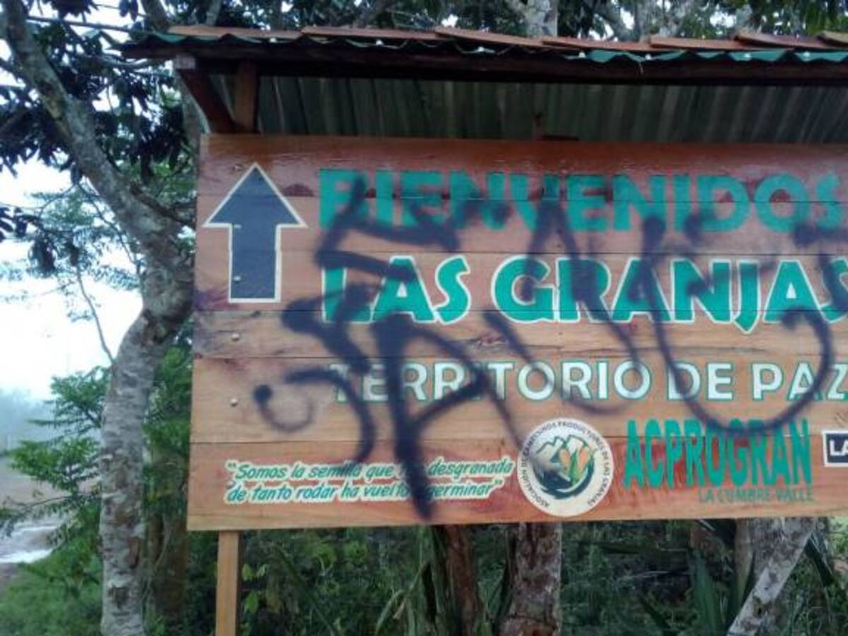 Autoridades investigan grafitis amenazantes en La Cumbre