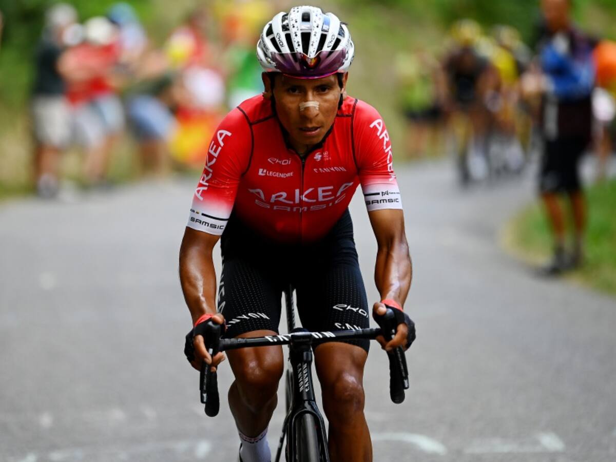 ¡Nairo Quintana, segundo en la etapa 11!; Vingegaard ganó y es nuevo líder
