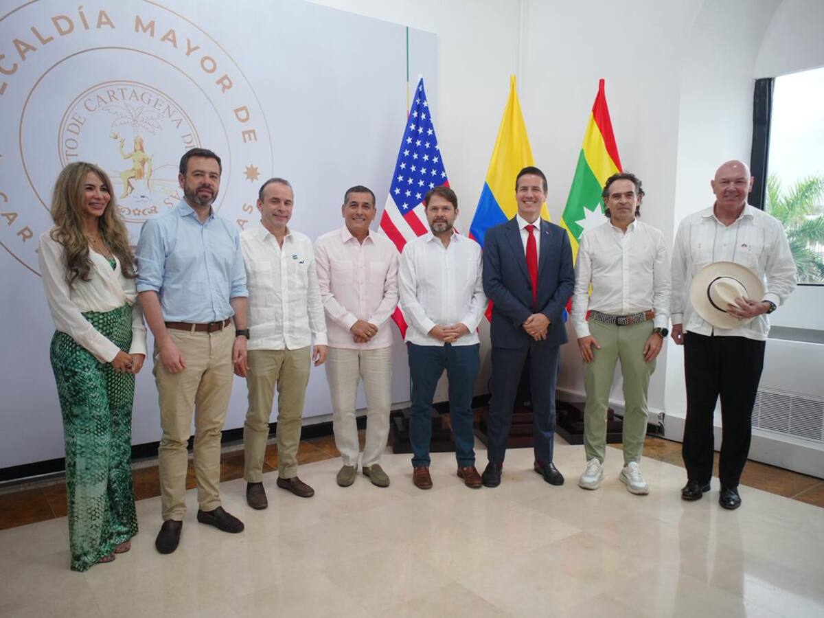 Los alcaldes más importantes del país se reunieron en Cartagena con una delegación estadounidense