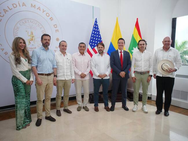Los alcaldes más importantes del país se reunieron en Cartagena con una delegación estadounidense