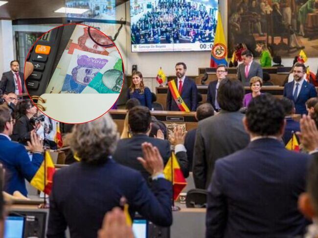 Expectativa por el primer debate en el Concejo de la reforma tributaria en Bogotá. Foto: Colprensa/Caracol Radio.