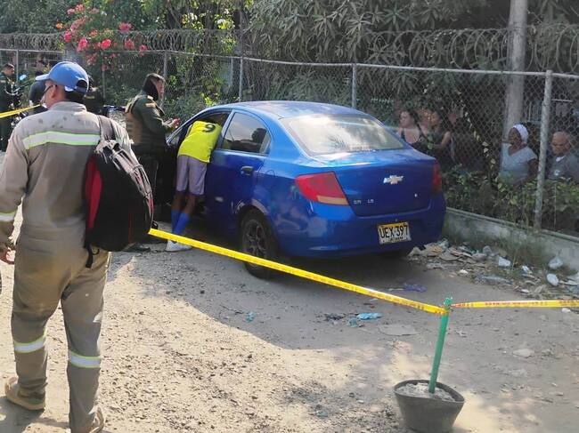 Asesinaron un hombre dentro de un vehículo en Turbaco, Bolívar
