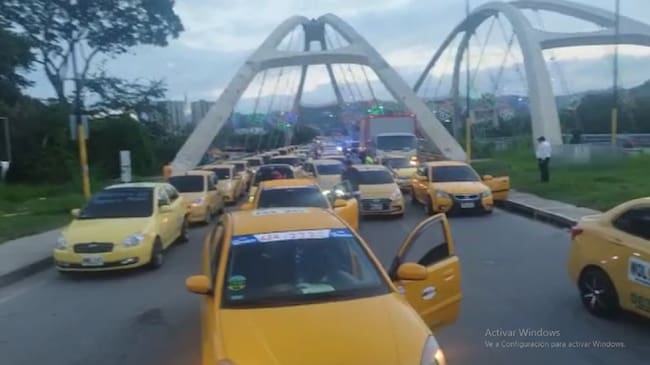 No habrá protesta de taxistas en el área metropolitana de Bucaramanga