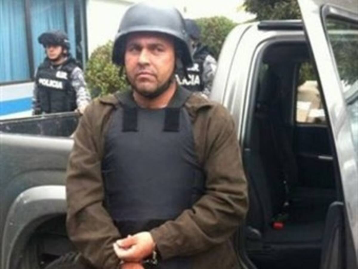 Capturan en Ecuador a presunto responsable de la muerte de Carlos Castaño
