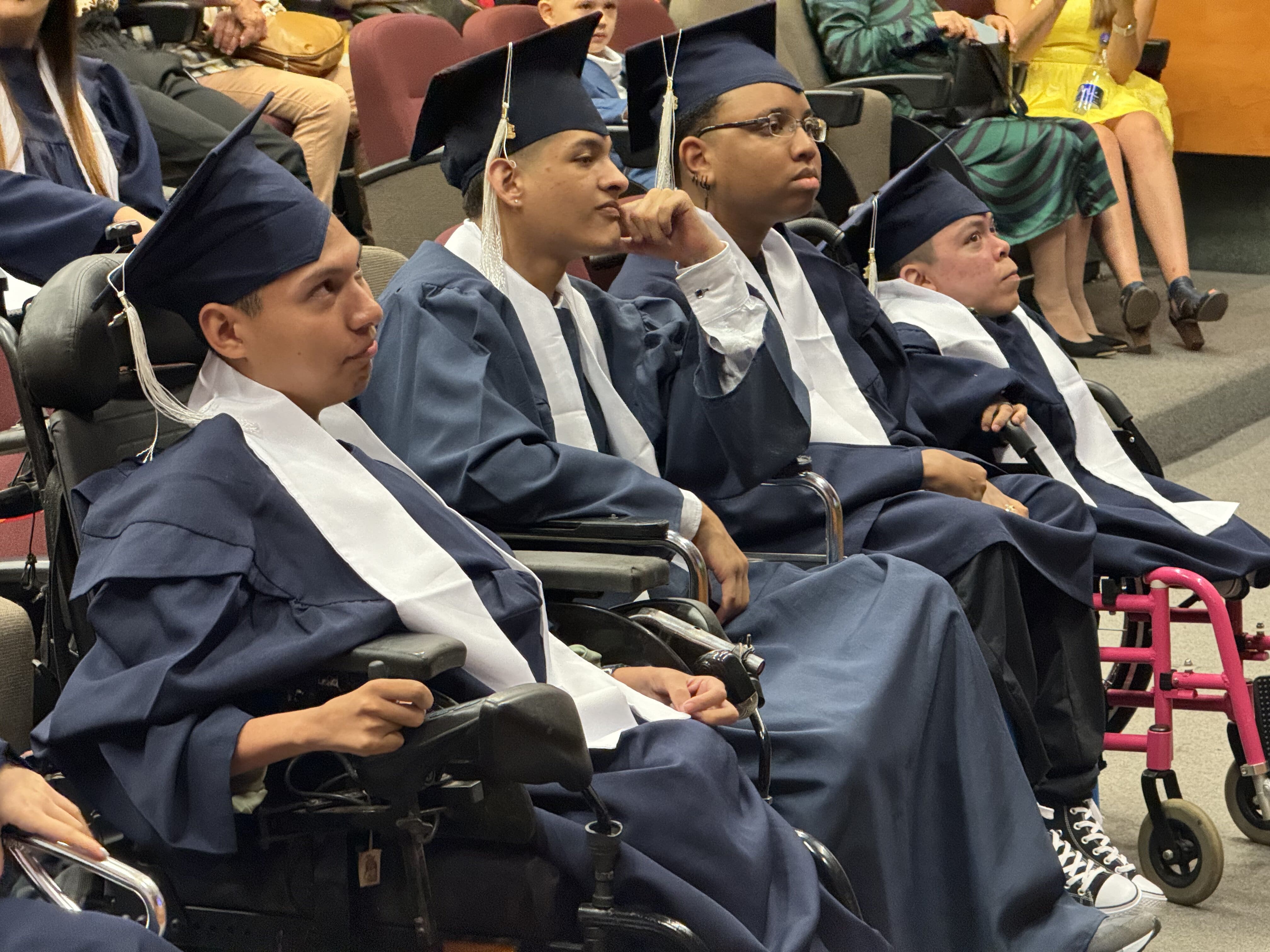 Se graduaron estudiantes con discapacidad cognitiva y motora en Medellín. Cortesía: Alcaldía de Medellín