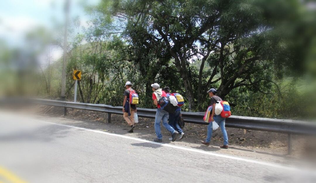 Aumente presencia de Caminantes 