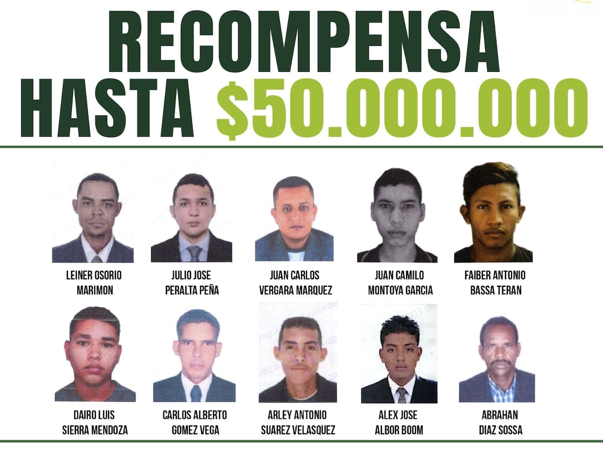 Se fugaron 10 presos de la estación de policía de Caucasia; hay hasta $50 millones por la recaptura
