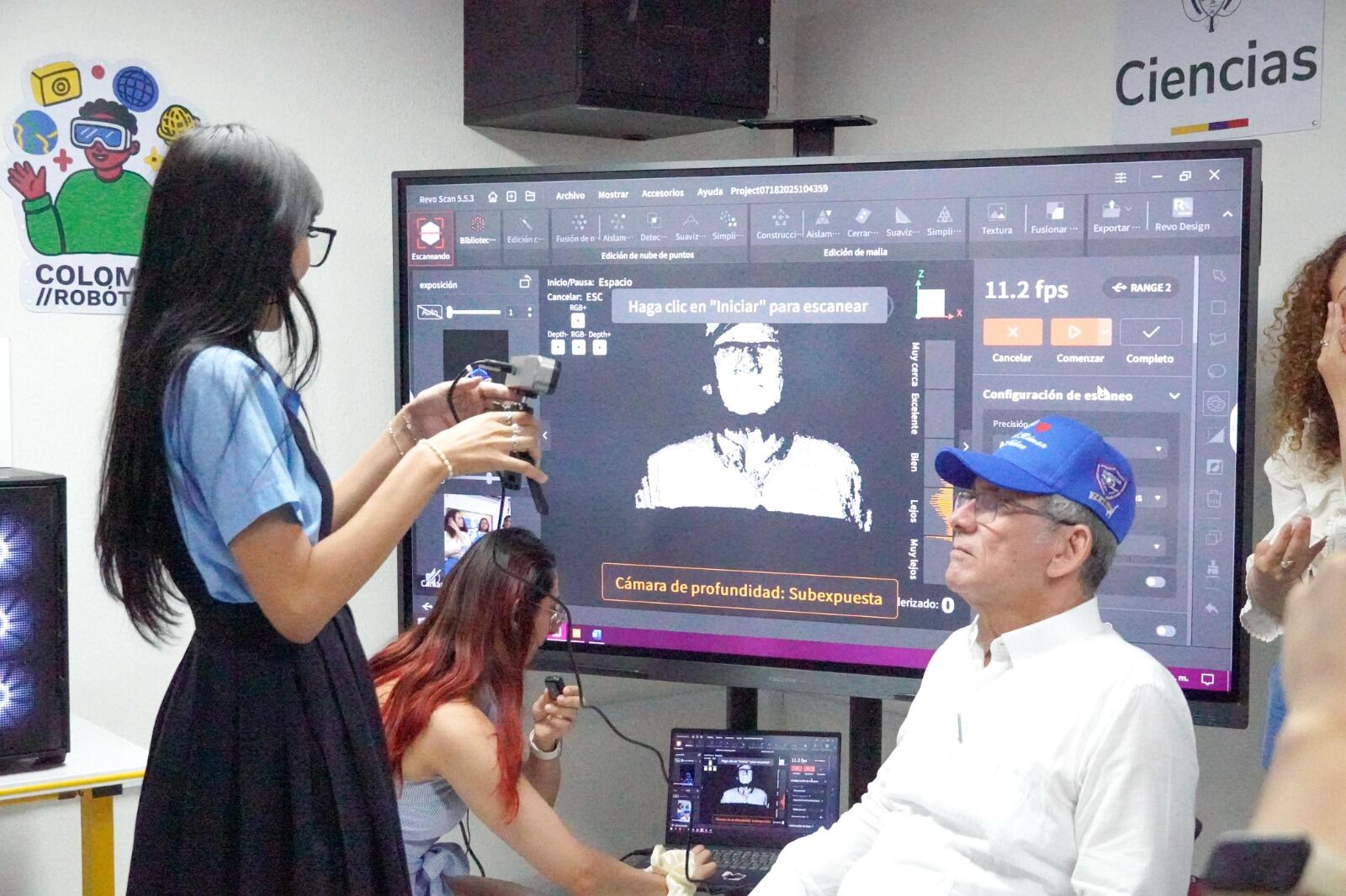 Inauguran laboratorio STEAM en IE Soledad Román de Núñez