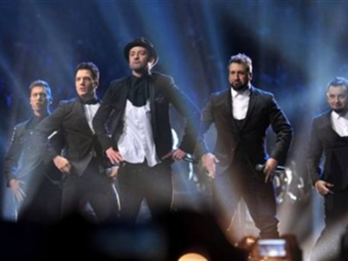 Timberlake triunfa en la noche del regreso de Lady Gaga y ''N Sync