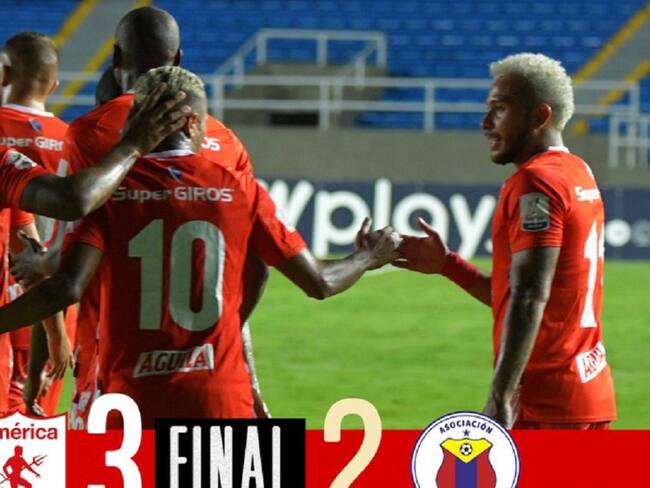 América venció al Pasto y se acercó a la clasificación