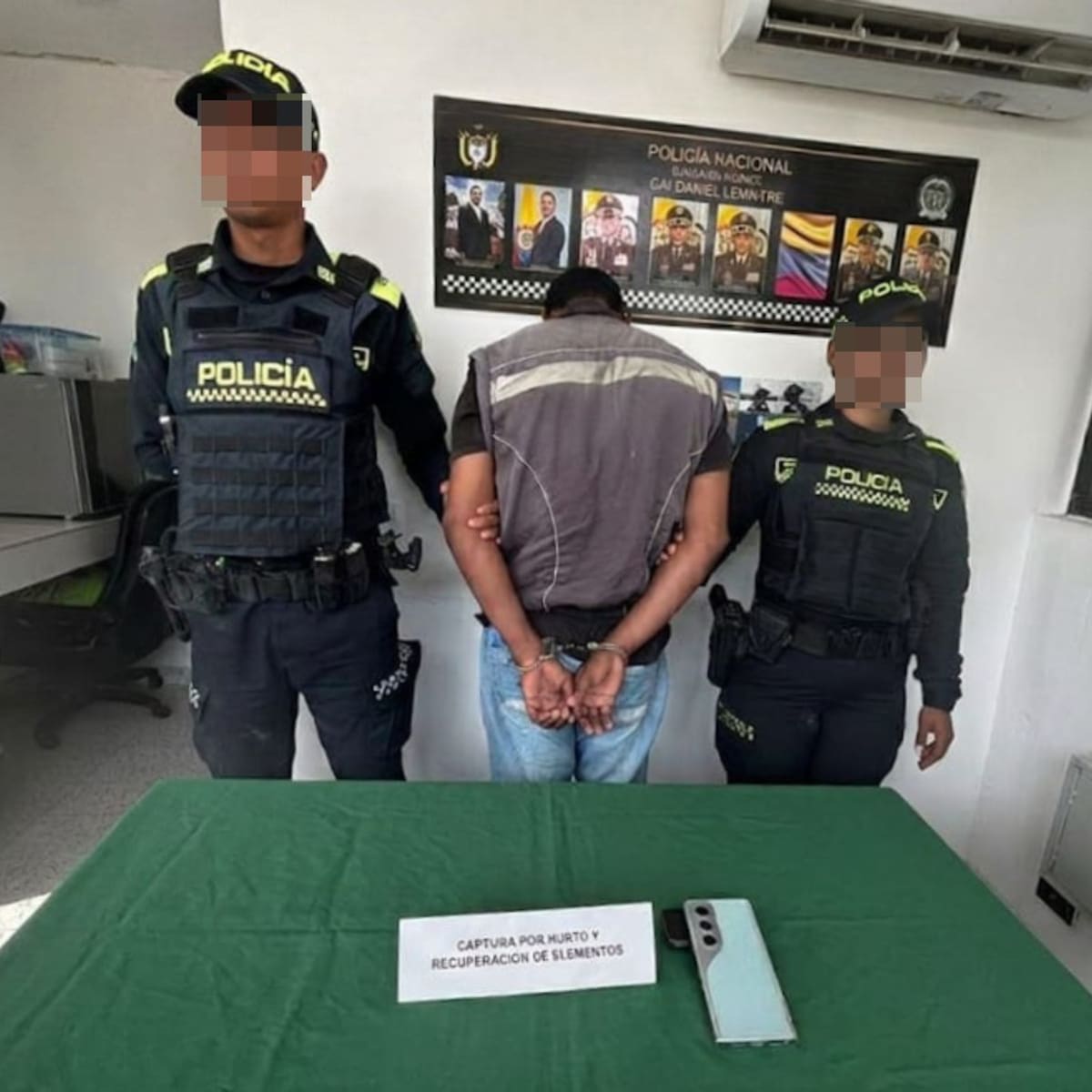 Capturado ‘El Maikol’, señalado de hurtar celulares en el barrio 7 de Agosto