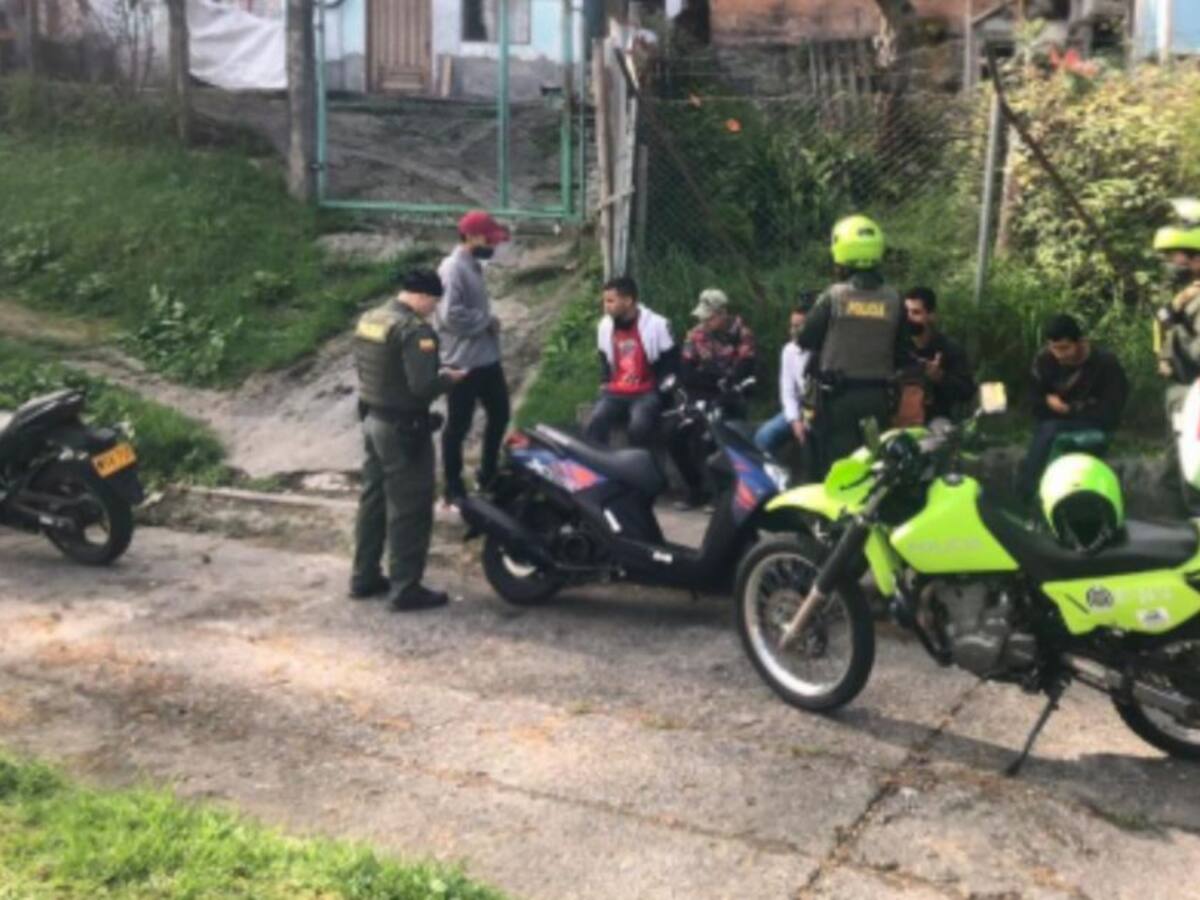 En las últimas horas fueron capturadas 13 personas en Manizales
