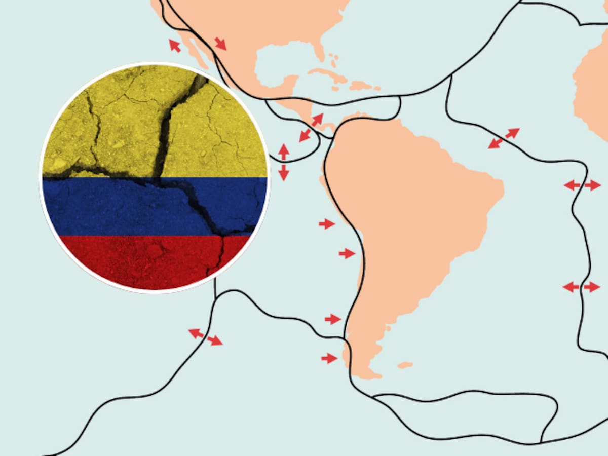 ¿Qué es subducción de placas? Este es el fenómeno que causó el último terremoto de Colombia