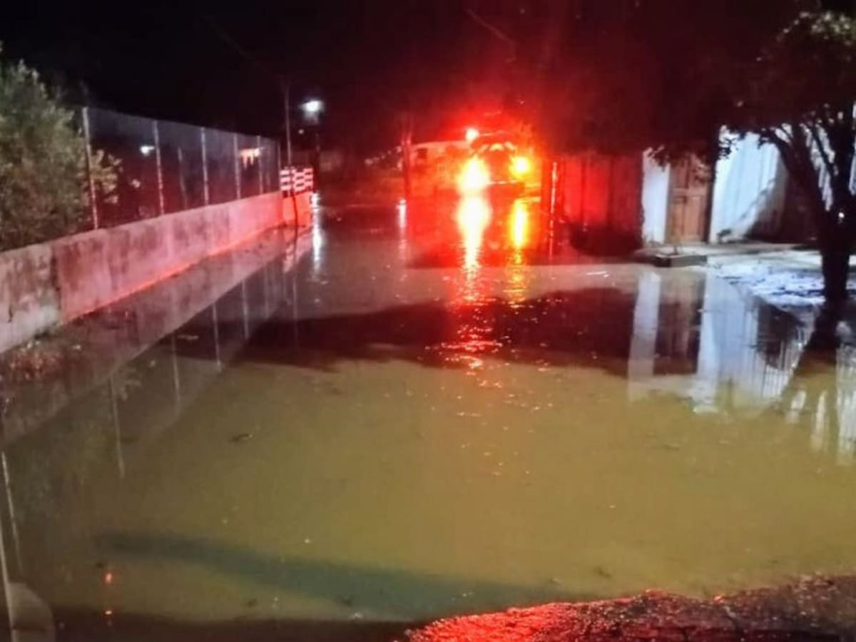 Fuertes lluvias causaron emergencias en el balneario de Coveñas