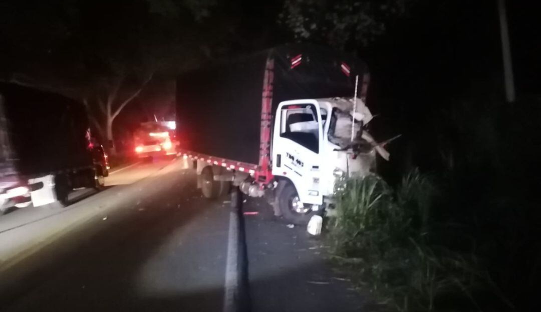 Accidente de tránsito en el Huila