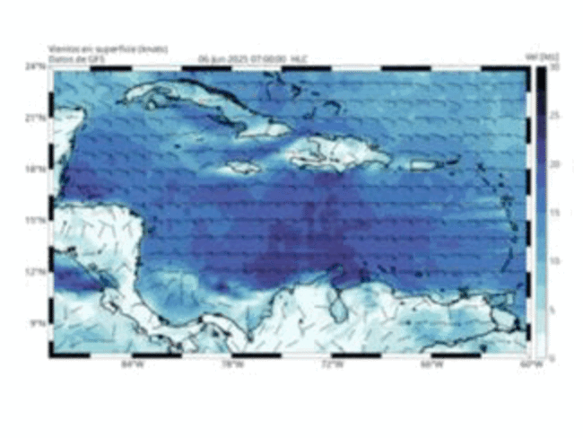 La Dimar está alertando incremento en la altura del oleaje y la fuerza de los vientos