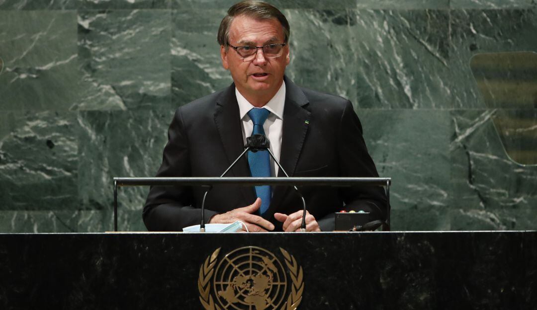 Jair Bolsonaro, presidente de Brasil