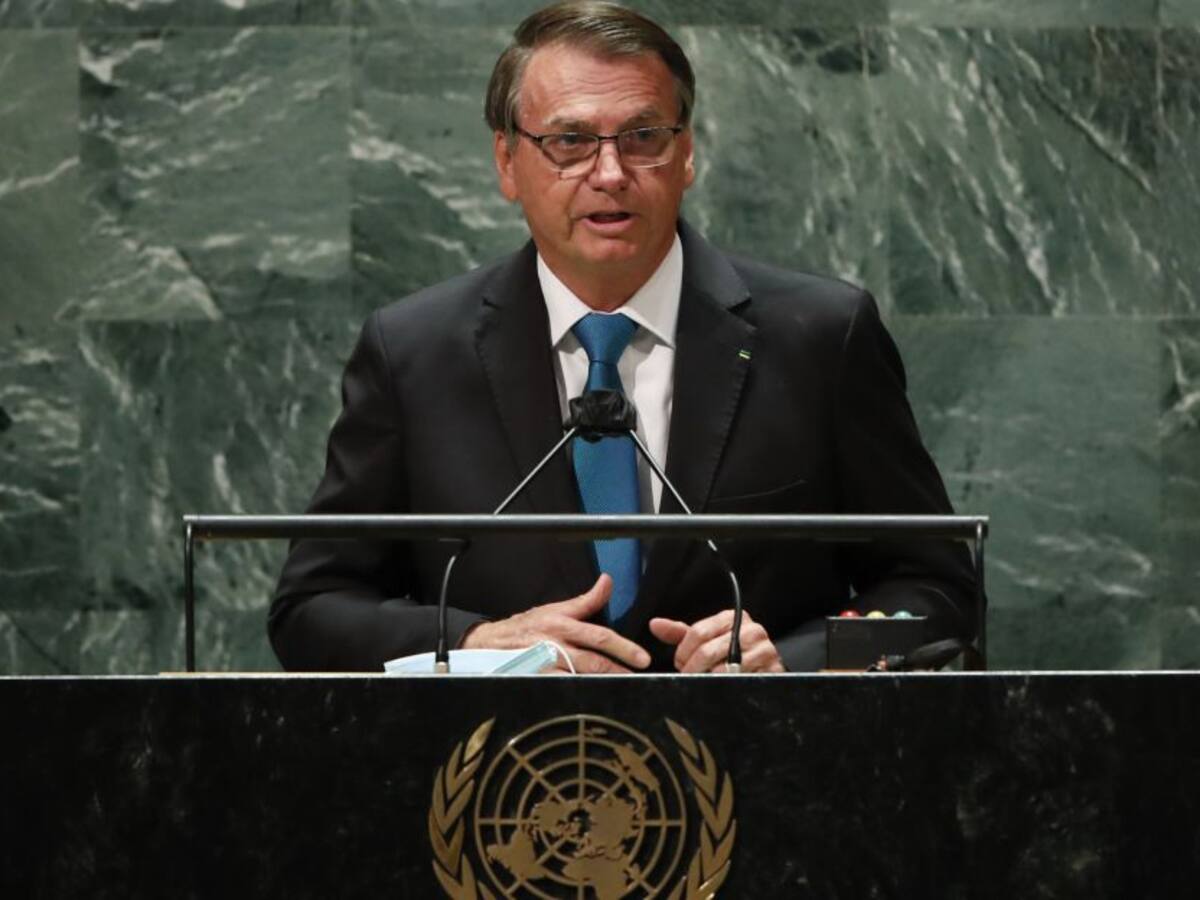 Bolsonaro defiende tratamiento temprano de COVID-19 en Asamblea ONU