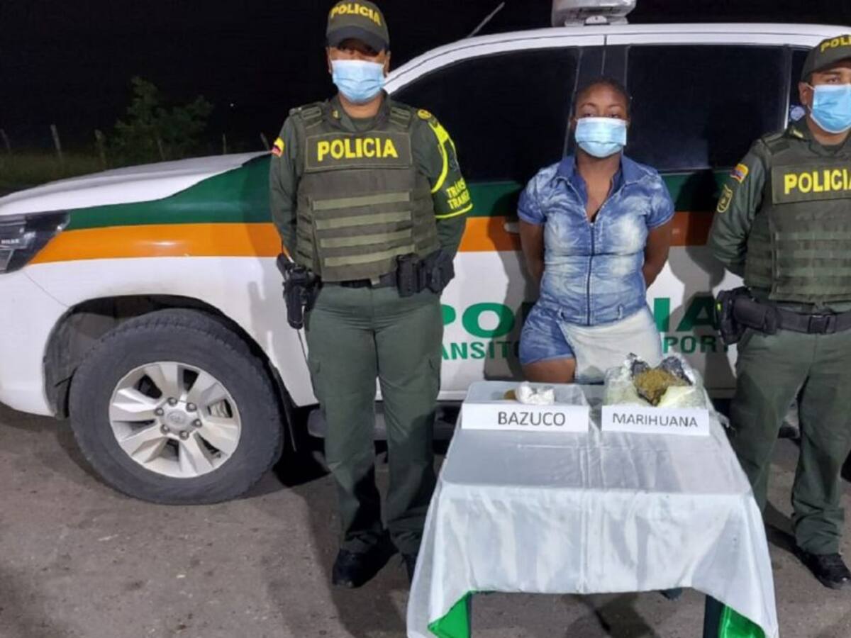 Capturaron a mujer que transportaba ‘narco aguacates’ en Bolívar
