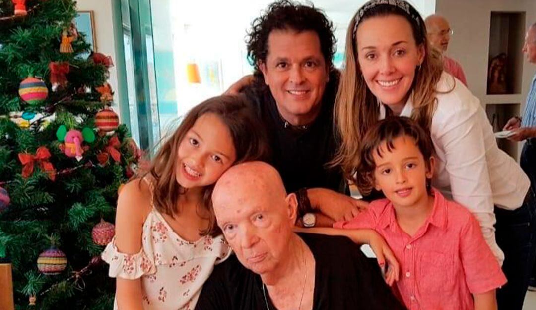 Fallece el papá de Carlos Vives