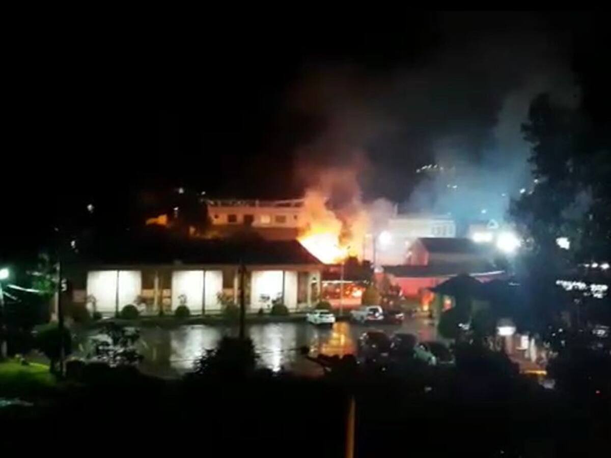 Adulta mayor herida por incendio en el norte de Pasto