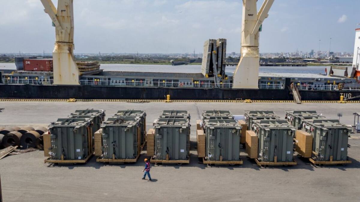 Arribaron a Colombia los últimos transformadores para Hidroituango