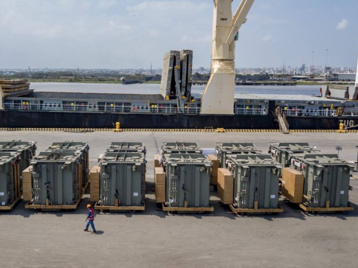 Arribaron a Colombia los últimos transformadores para Hidroituango