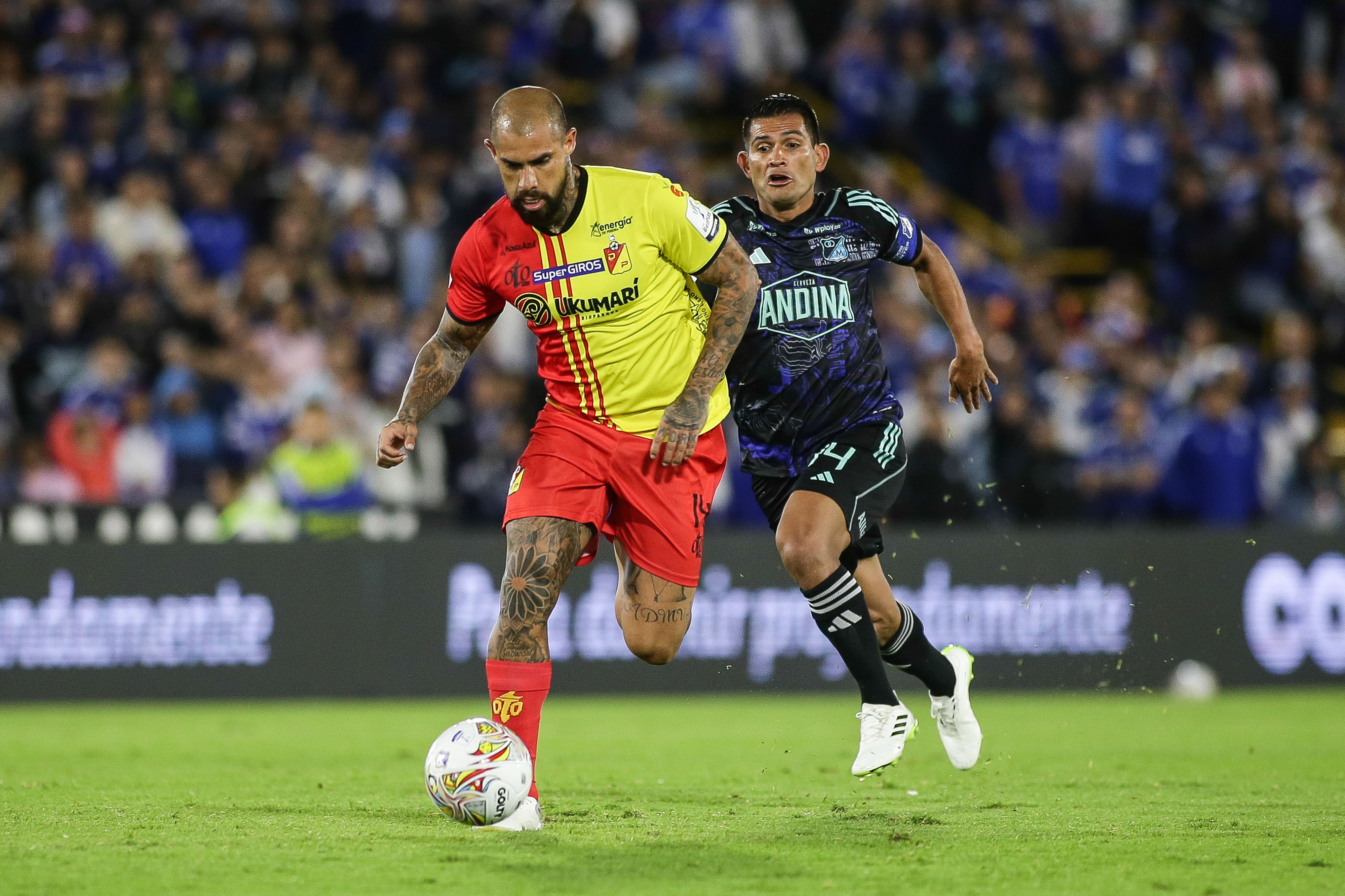Juan Sebastián Quintero, defensor del Deportivo Pereira. (Colprensa-John Paz)