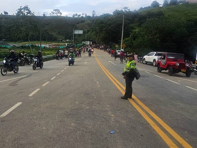 Vía San José del Nus- foto Policía de Carreteras