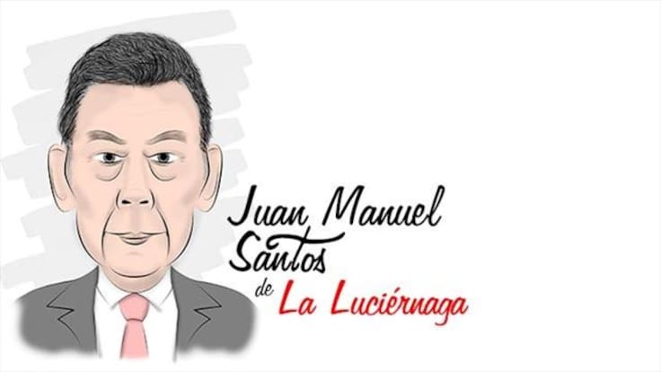 Presidente Santos de La Luciérnaga y su discurso sobre el caso Venezuela