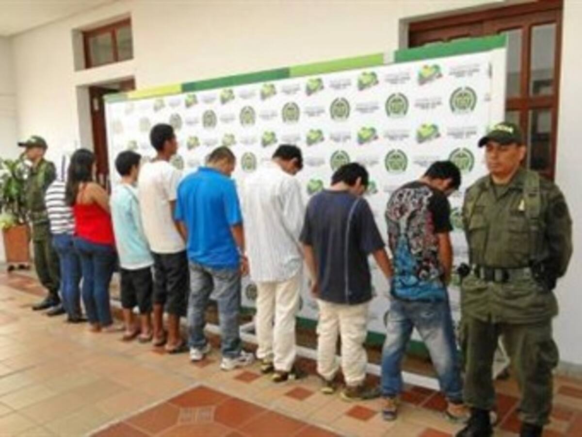 Capturadas 15 personas por tráfico de estupefacientes en Santander