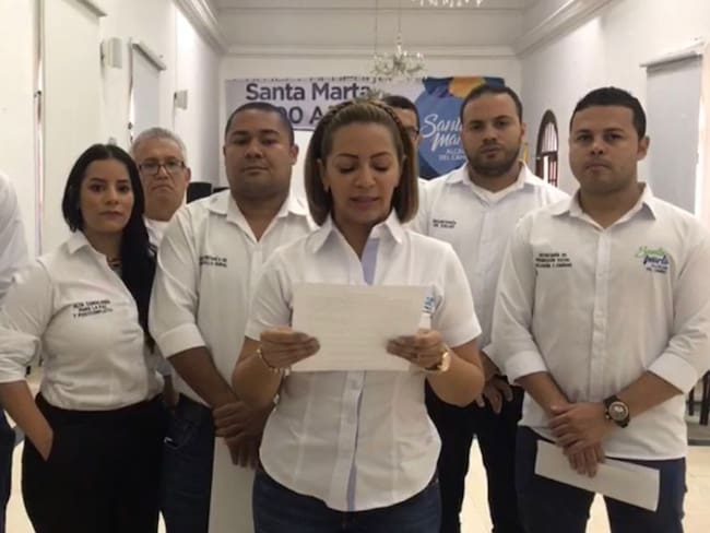 Diez secretarios de la Alcaldía de Santa Marta entran en huelga de hambre