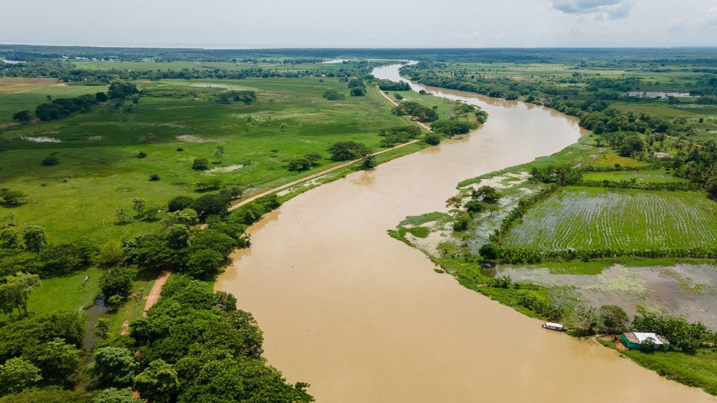 “El río Sinú atraviesa una onda de creciente que no depende solo de la lluvia”: alcalde de Montería. Foto: cortesía Alcaldía San Bernardo del Viento - referencia.