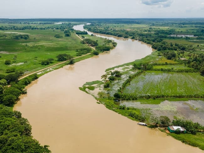 “El río Sinú atraviesa una onda de creciente que no depende solo de la lluvia”: alcalde de Montería. Foto: cortesía Alcaldía San Bernardo del Viento - referencia.