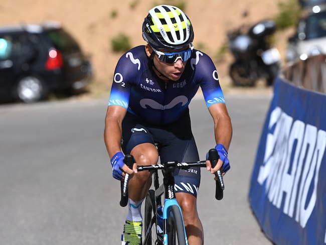 Einer Augusto Rubio Reyescon el  Movistar Team en la etapa 6 de La Vuelta a España