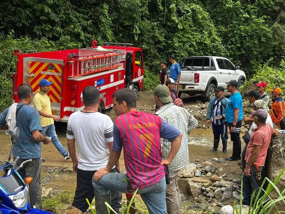Fallece joven que fue arrastrada por una quebrada en Bucarasica. / Foto: Redes Sociales.