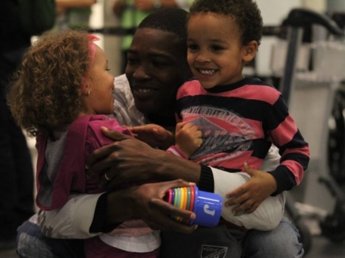 Phill Jackson Ibargüen se reencuentra con su familia