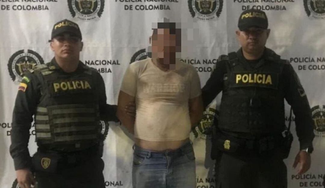 La persona capturada 