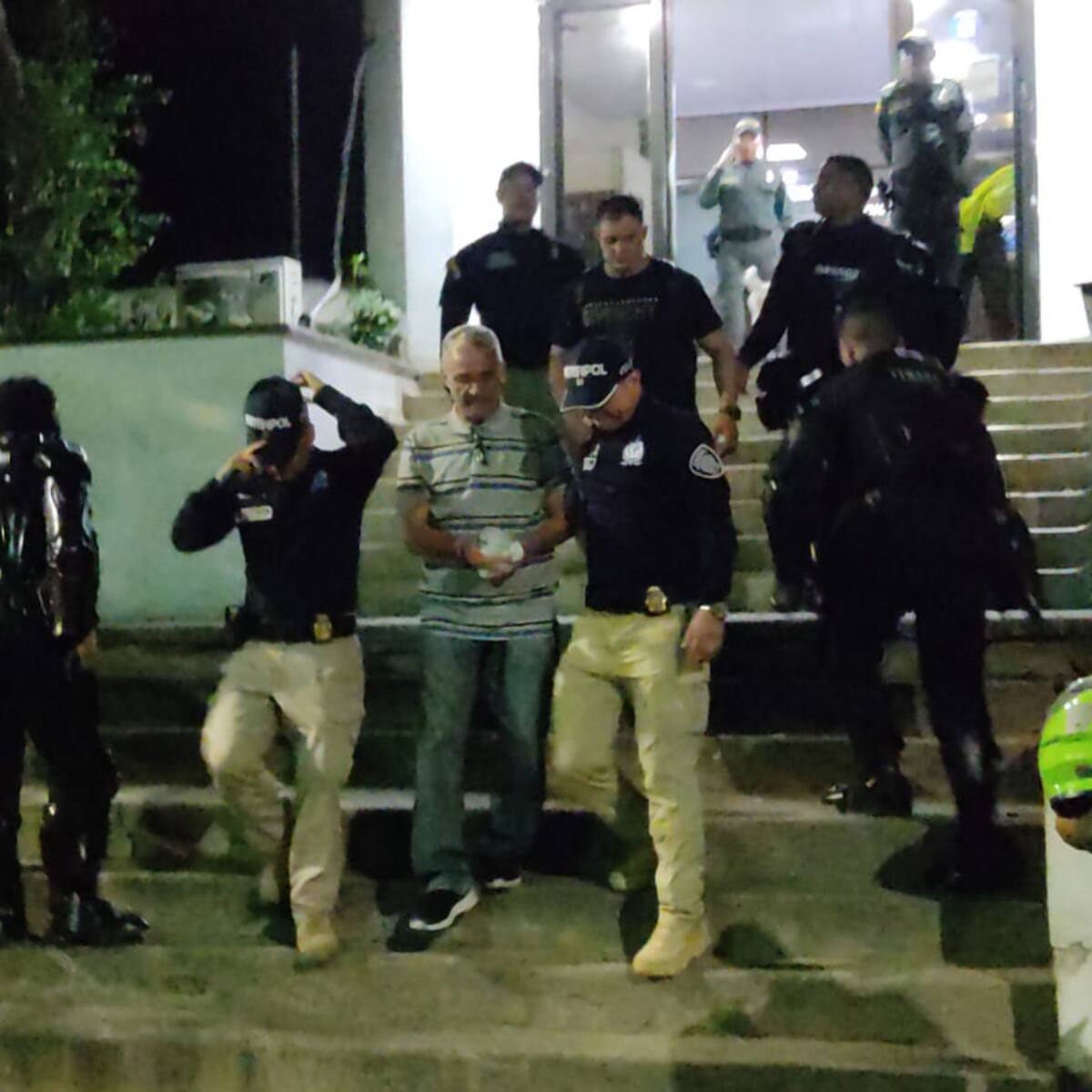 Así fue el operativo en Barranquilla del traslado de Jaime Saade a la cárcel