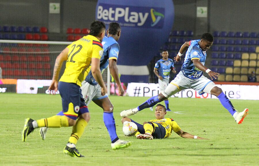 Duelo de Liga entre Deportivo Pasto y Fortaleza / Colprena