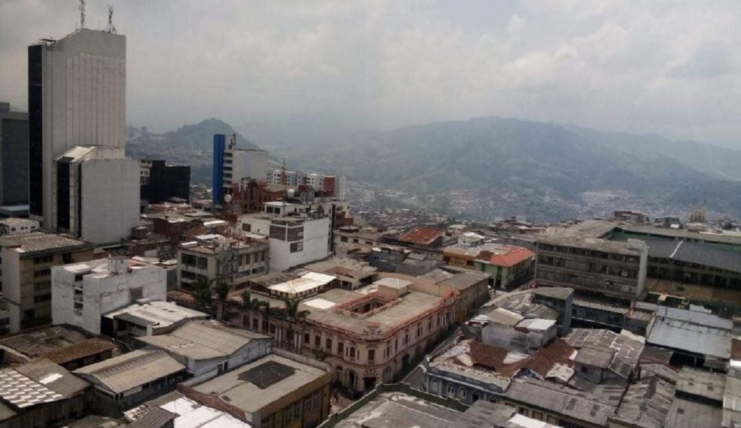 Centro de la ciudad de Manizales.