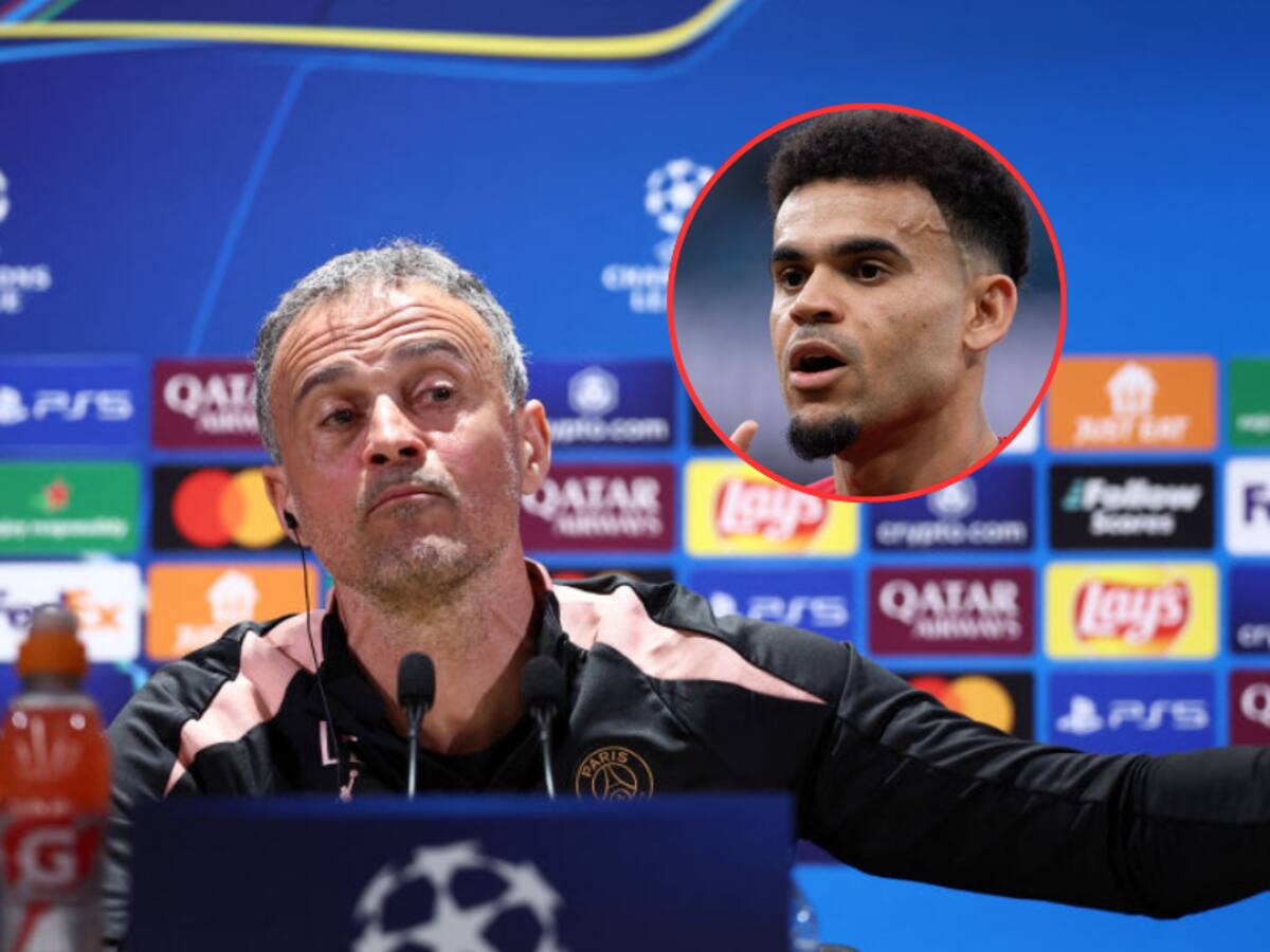 Luis Enrique se rindió en elogios al Liverpool de Luis Díaz, previo al partidazo por Champions