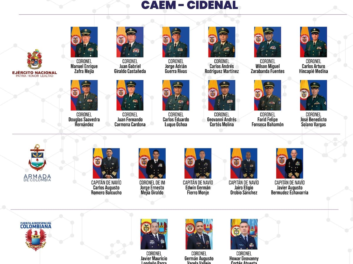 ¿Quiénes son los 20 militares que fueron seleccionados para el curso de ascenso en 2026?