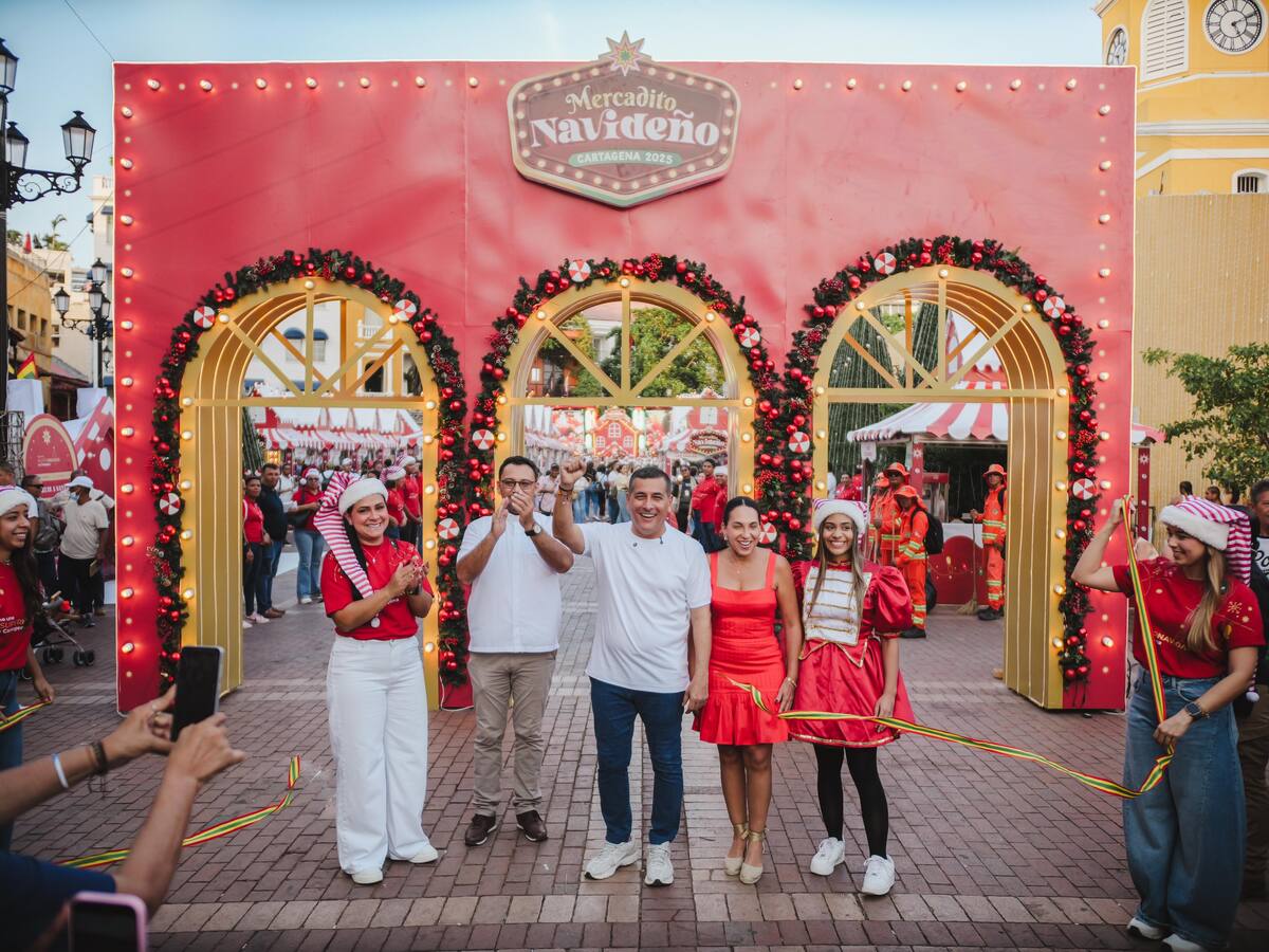 Mercadito Navideño y Vive tu Plaza lideran la agenda de planes en Cartagena