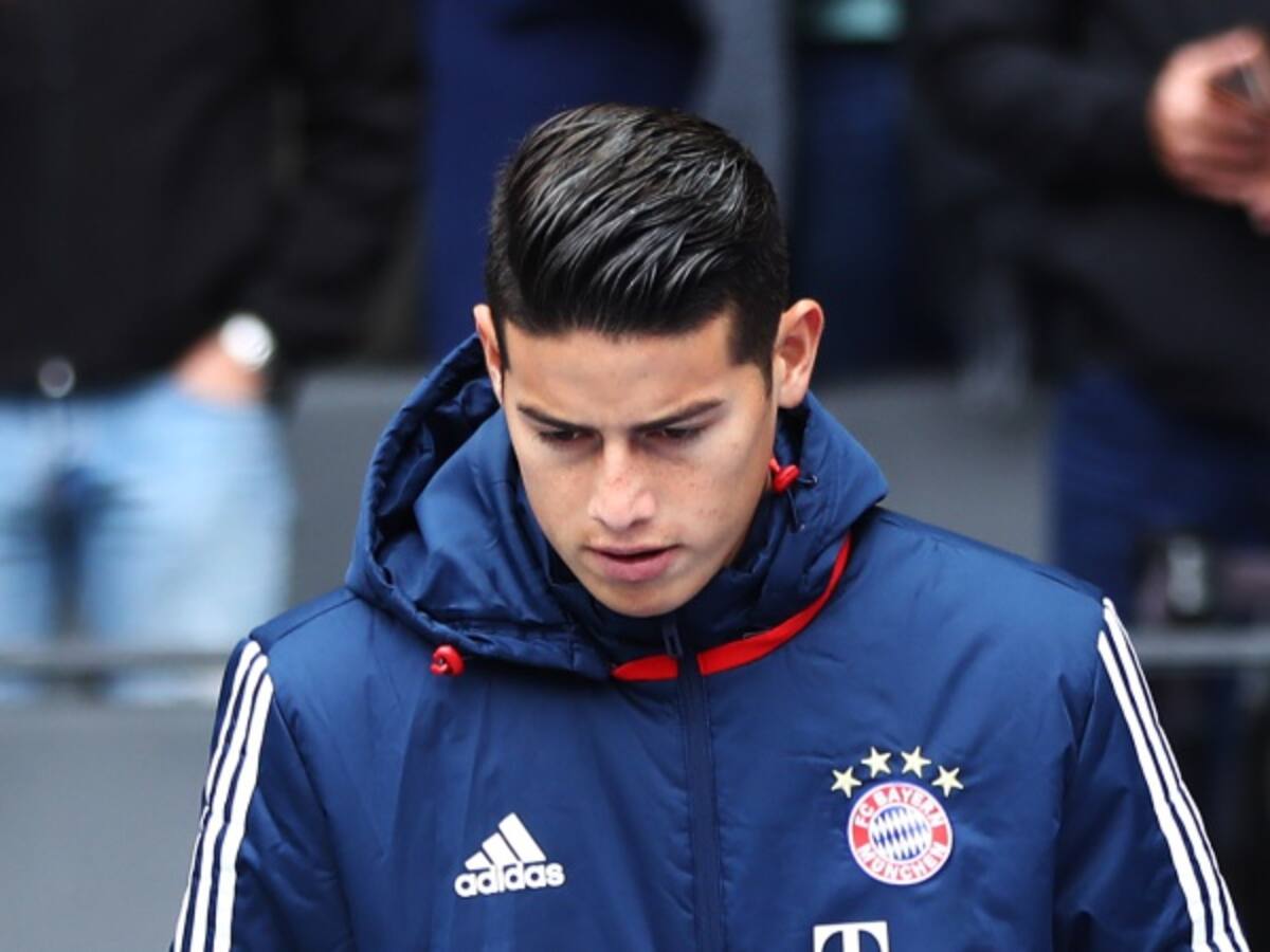 James es duda en Champions por una lesión de pantorrilla