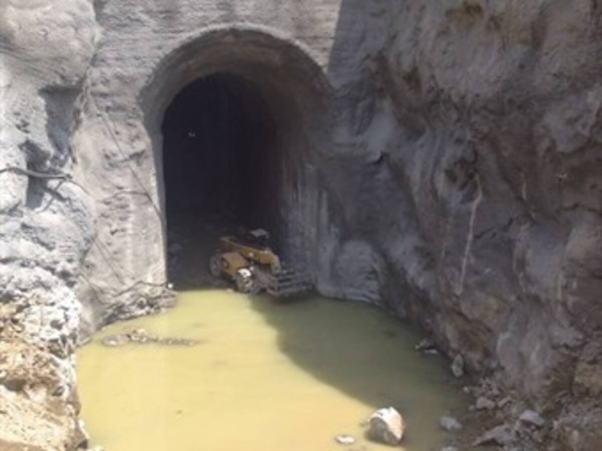 Desvían el río Cauca, para construir la presa de Hidroituango