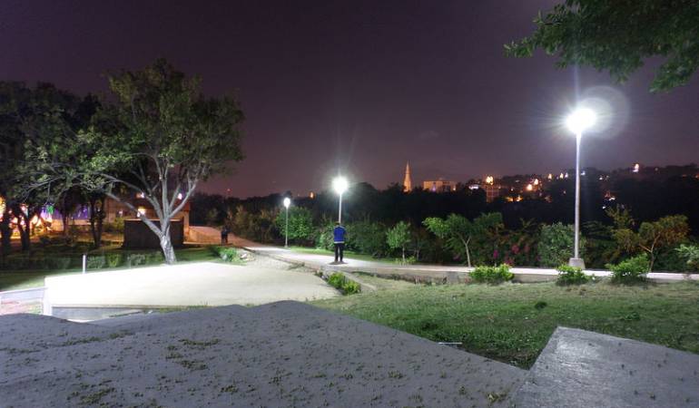 Sector turístico, comercial y nocturno de Cúcuta.