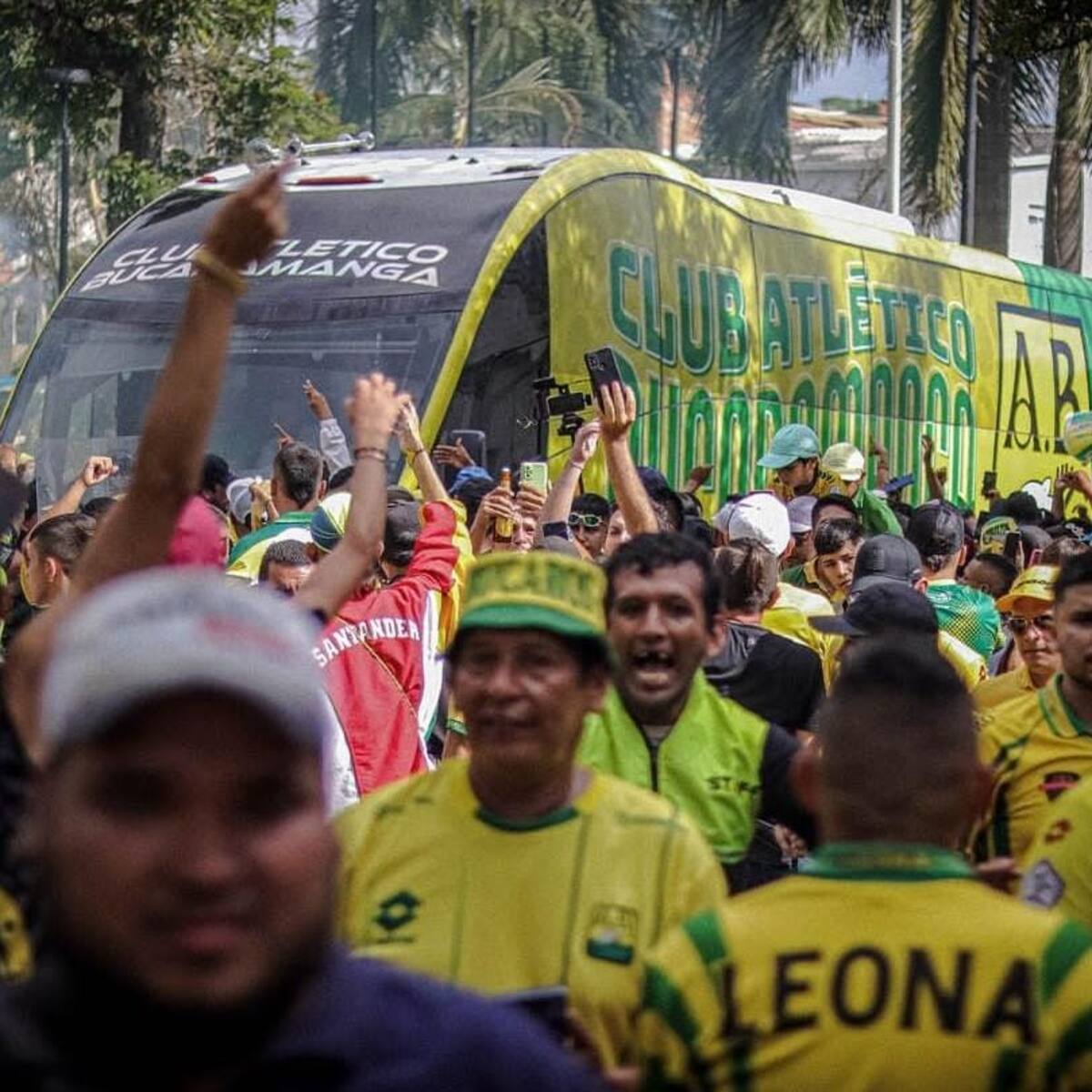 EN VIVO | Así se vivió la fiesta en la capital de Santander previo a la final del FPC
