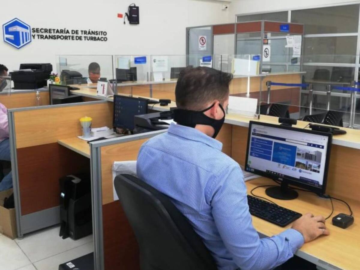 Tránsito de Turbaco restablece servicios de trámites virtuales