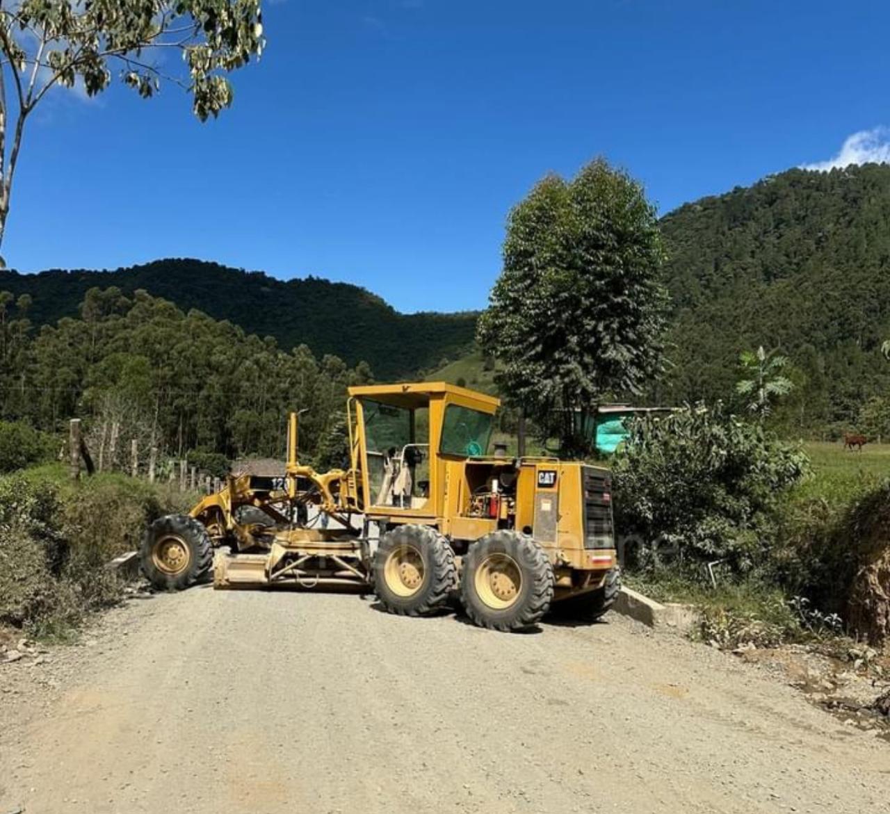 Foto suministrada de la vía Riosucio - Jardín
